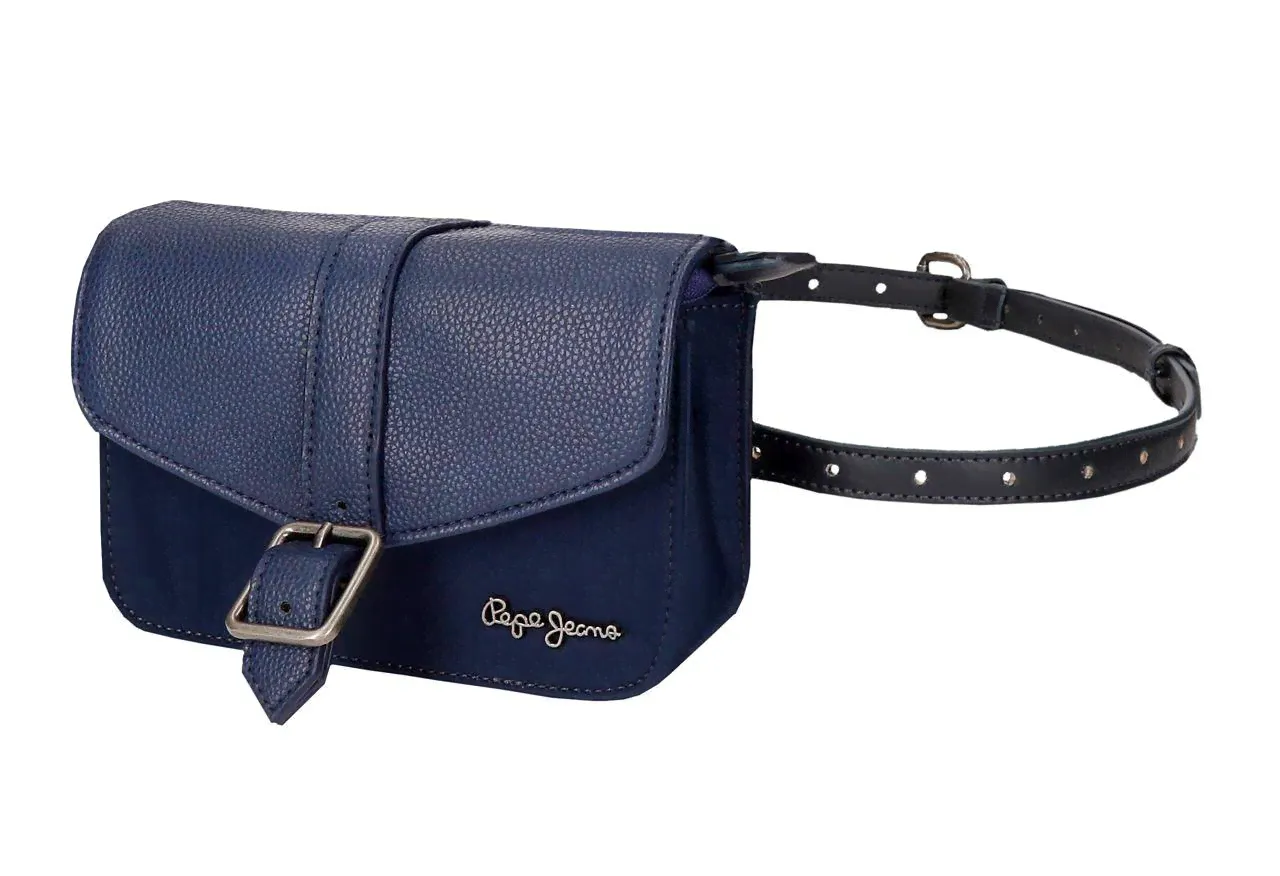 Женская сумка на пояс Pepe Jeans Bags, синяя, Синий-3