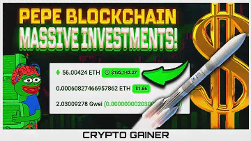 RIESIGE SUMMEN WERDEN INVESTIERT! PEPE L2 BLOCKCHAIN!!! #PEPE #PEPEUNCHAINED #MEMECOIN