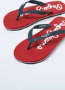 Мужские вьетнамки Pepe Jeans London (BAY BEACH BRAND M s_PMS70110), крассные, цвет красный, размер 42