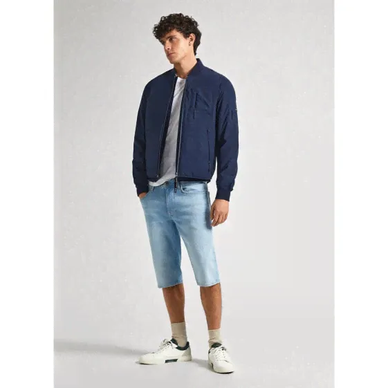 PEPE JEANS Straight Fit denim shorts-1